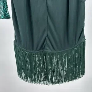 green emerald velvet dress Amazon.com: XUNRYAN Women's Sequin Feather Fringe Bodycon Mini Dress Sexy  Spaghetti Straps Tiered Tassel Short Party Gala Prom Dresses Green :  Clothing, Shoes & Jewelry